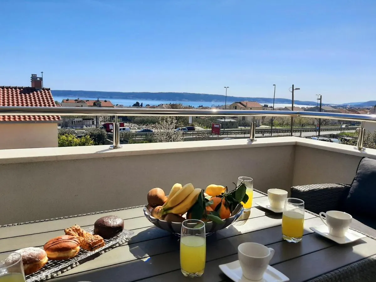 Apartment Villa Axioma 4-Star Luxury Villa, 2 Apartments, Sea View , Close To Beach, Sea View Terrace Kastela